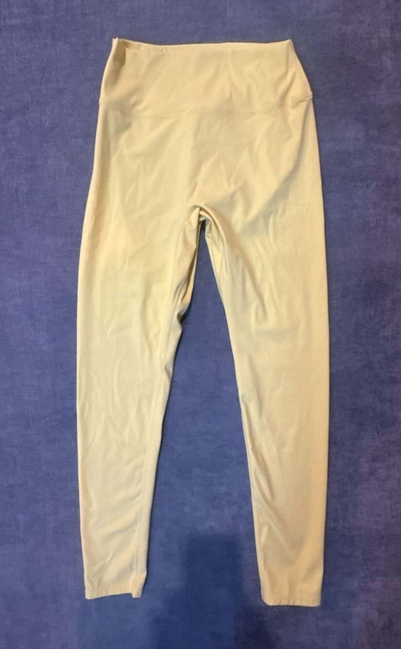 Kamo Fitness Serenity 25 Yellow Yoga Stretch Workout Leggings